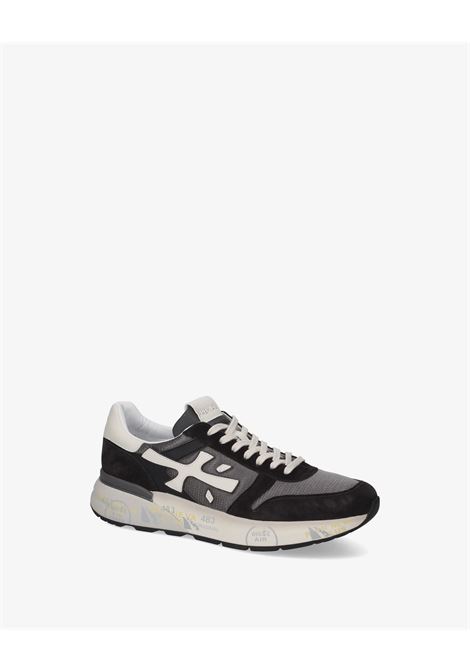 Sneakers Premiata Mick 8085 in pelle scamosciata e nylon nero/grigio scuro PREMIATA | Scarpe | MICK VAR8085